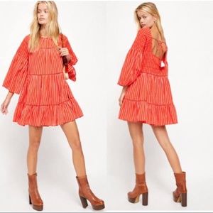 Free People Lola Embroidered Dress - S
